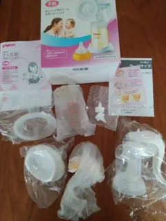ピジョン　さく乳器　手動　母乳バッグ