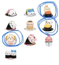 ちいかわ寿司　フィギュアコレクション　うさぎ　ラッコ　シーサー