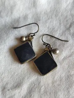 Kuchi Jet Tribal earrings