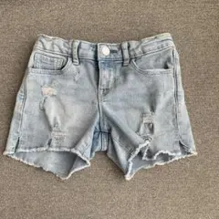 MIDI SHORT ライトブルーデニムショートパンツ