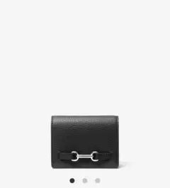 【新品未使用】MICHAEL KORS ブラック 二つ折り財布