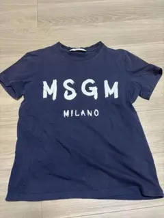 MSGM MILANO Tシャツ ネイビー Mサイズのサムネイル