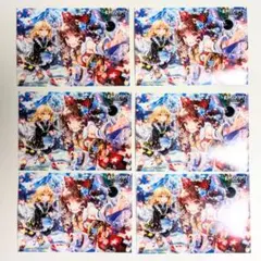 東方Project ダンカグ ファミマ ブロマイド 霊夢 魔理沙 6枚セット