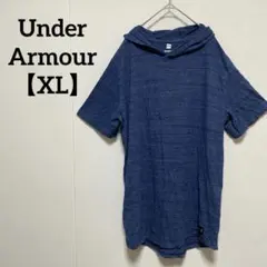 Under Armour 【XL】フード付きトップス ネイビー