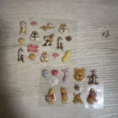 シールおすそ分け チップとデール&プーさん