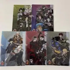 刀剣乱舞クリアファイル A5 全5種 セブンイレブン