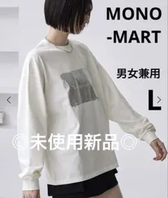 MONO-MART グラフィック長袖Tシャツ Lサイズ