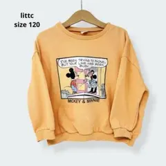 しまむら littc ミッキー＆ミニートレーナー サイズ120