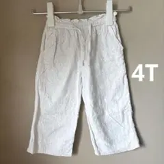 BONTON 4y レースパンツ　ホワイト　フラワーレースのサムネイル
