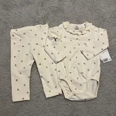 ボディスーツ&レギンスセット　75cm