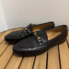 GUCCI ホースビットローファー 黒 Vibramソール 24.5センチ相当