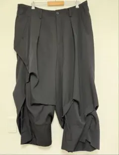 yohji yamamoto 26ss ランダム太タックパンツのサムネイル