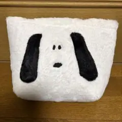 スヌーピー　もこもこトートバッグ