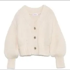 Sustainaローゲージカーディガン