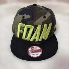 New Era 9FIFTY FOAM カモフラージュキャップ