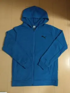 PUMA フルジップ フード付きパーカー 160cm