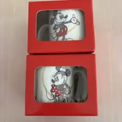 値下げ　新品　Disney 110周年　マグカップ　ミッキー&ミニー　ディズニー