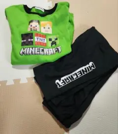 Minecraft パジャマセット　裏起毛
