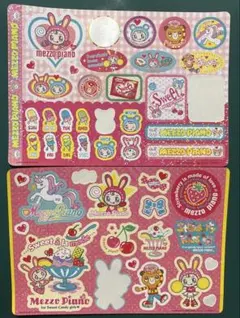【美品】 ナルミヤキャラクターズ メゾピアノ シールシート 2枚