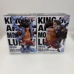 ワンピース KING OF ARTIST ルフィ 2種セットのサムネイル