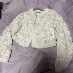 SNIDEL ミントグリーン　レースアウター