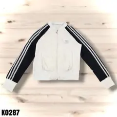 アディダス オリジナルス トラックジャケット ジャージ 40 白 K0287