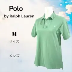 ラルフローレン メンズ 半袖 ポロシャツ【M】グリーン