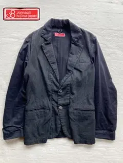 ジョンブルJohnbull 異素材　切り替え　テーラードジャケット