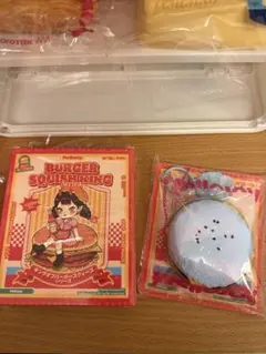 【Mellojoyスクイーズ】ハンバーガーシリーズ【ファンタジーバーガー】