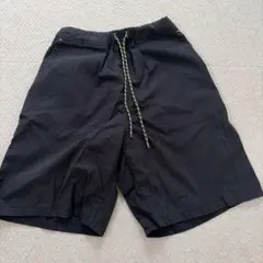 グローバルワーク　ブラック ハーフパンツ ウエストゴム