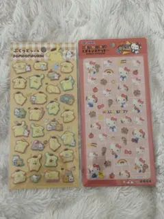 ポムポムプリン＆ハローキティ シールセット