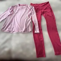 asics 長袖Tシャツ　レギンスセットで　 Mのサムネイル