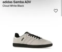 adidas Samba ADV Cloud White Black