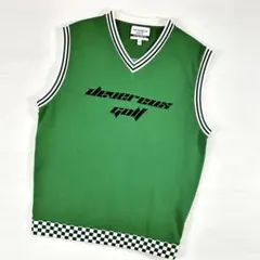 DEVEREUX GOLF レディース ハーフジップ ロゴシャツ M グリーン - メルカリ