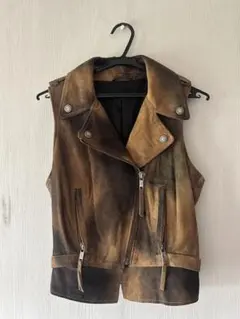 DIESEL ディーゼル ラムスキン ベスト