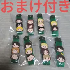 一番くじ　進撃の巨人　I賞　ぽこっとちゃーむ　8種　フルコンプ　おまけ付き