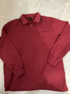 SOT PEPPER ワインレッド ポロシャツ L 美品