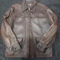超スペシャル 90s ポニーマーク無 ラルフローレン レザーJKT