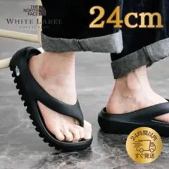 新品✨ノースフェイスCAMPER's FLIP サンダル　24.0cm ブラックのサムネイル