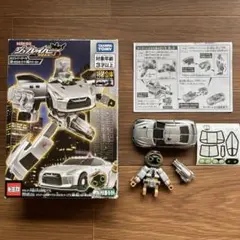 お値下げ　ジョブレイバー特装合体ロボ　覆面パトロールカー　日産GT-R シルバーのサムネイル