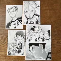 ハイキュー　梟谷高校　カードセット