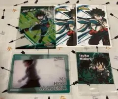 僕のヒーローアカデミア 緑谷出久 クリアカード ステッカーセット