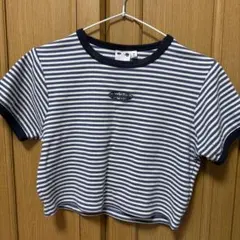 X-girl 半袖Tシャツ ボーダー Mサイズのサムネイル