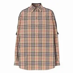 BURBERRY バーバリー ビンテージチェック プリント 長袖シャツ L(8)