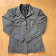 レディーススーツジャケット グレー