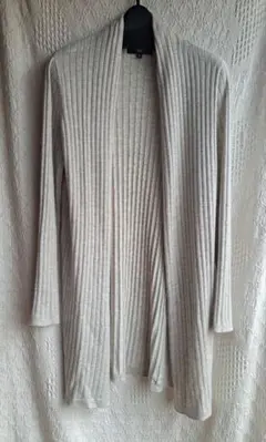 la.f..　ロングカーディガン　グレー