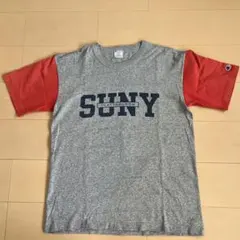 T1011 チャンピオン 染み込みプリント Tシャツ USA製 菅田将暉 着用