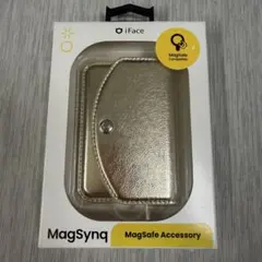 【新品】iFace MagSynq カードホルダー（ゴールド）MagSafe対応のサムネイル