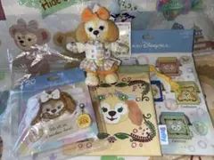 【ぬいぐるみバッジ きんちゃく カラビナ】クッキーアン ダッフィー 20周年