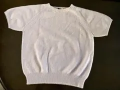 MaxMara 薄ピンク半袖ニットセーター